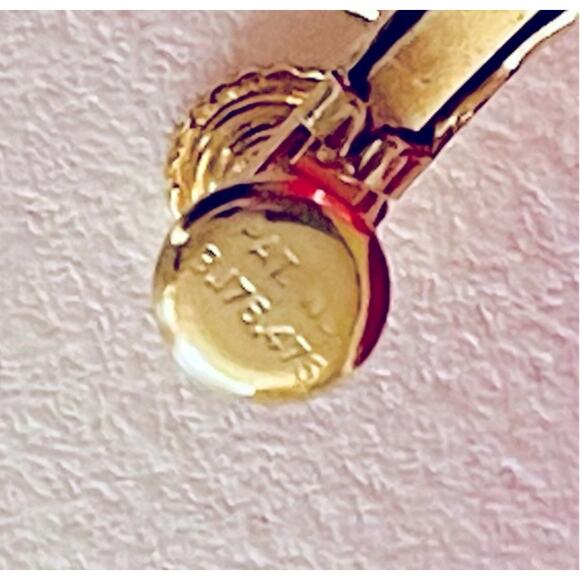 Vtg Red MCM Circle Round Earrings Screw-back Clip-on Geometric Retro Disc - Picture 11 of 11